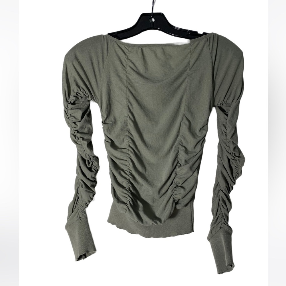 🐢Green Sheer Y2K Top🐢